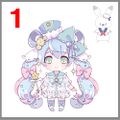 画师noncom设计的雪未来形象