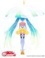 打雨傘時形象