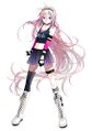 由赤坂アカ绘制的IA ROCKS Ver.1形象
